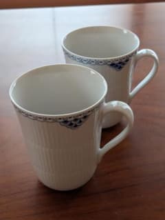 Royal Copenhagen プリンセス マグカップ 2個セットのサムネイル