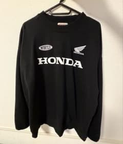 HONDA ホンダ ロゴプリント スウェット ブラック LLのサムネイル
