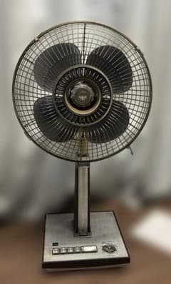 ♦︎【首振り・動作確認済】東芝 扇風機 昭和レトロ クリスタル