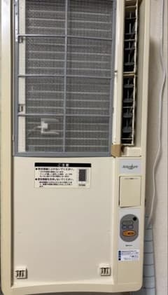 動作確認済/訳ありコイズミ 窓用エアコン EWA-183E4 純正リモコン窓枠付 動作確認済/訳ありコイズミ 窓用エアコン EWA-183E4 純正リモコン窓枠
