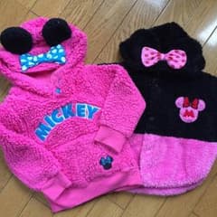 ミニーちゃんモコモコset  80のサムネイル