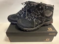 サロモン トレッキングシューズ GORE-TEX 25cm 黒 登山靴のサムネイル
