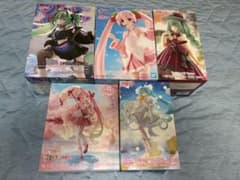 新品・未開封】初音ミク フィギュア5体セット - メルカリ