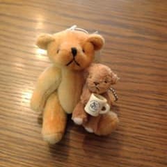 くまちゃんセット ぬいぐるみ キーホルダー 手足が動く テディベア