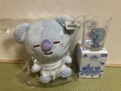 BT21 オンライン一番くじ KOYA ぬいぐるみ グラスセット