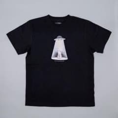 ボリス雑貨店 ヒグチユウコ Tシャツ ひとつめちゃんとおほしさま 黒 L