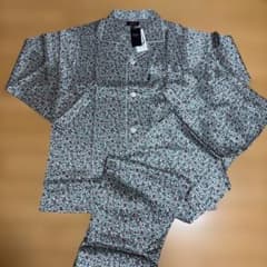 【新品】EPOCA UOMO シルク100% メンズテーラードパジャマ Mサイズ
