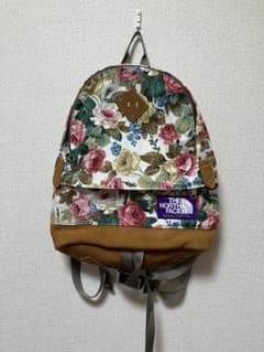 THE NORTH FACE PURPLE リュック 14L 薔薇　花柄のサムネイル