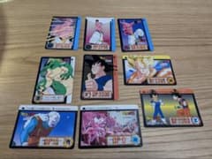 希少・当時物】ドラゴンボール カードダス本弾 魔人ブウ編ラスト9枚