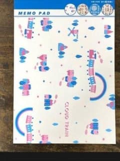 MEMO PAD CLOUD TRAIN メモ帳のサムネイル