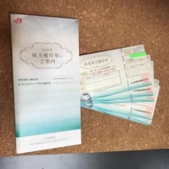 JR九州 鉄道株主優待券 6枚のサムネイル