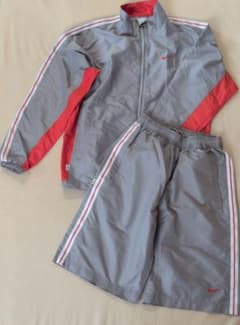 00s Y2K NIKE トラックジャケット ハーフパンツ セットアップのサムネイル
