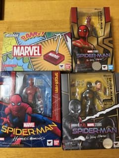 S.H.Figuarts スパイダーマン フィギュアセット　おまけ付き　値下げ可のサムネイル