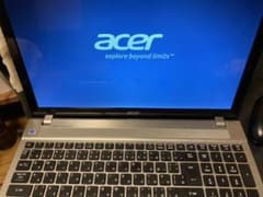 ジャンク　acer Aspire V3 V3-571-F58F ノートパソコンのサムネイル