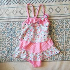 水着 女の子 ワンピース　記名あり！のサムネイル