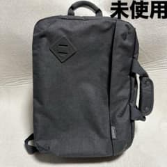 未使用【Coleman】コールマン ビジネスバッグ リュック 2層式 グレー 