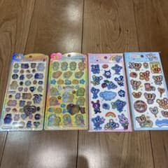 mojojojo んぽちゃむ Angel Blue シール4枚セットのサムネイル