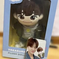 TREASURE トレジャー plush doll ぬいぐるみ ジフン 지훈のサムネイル