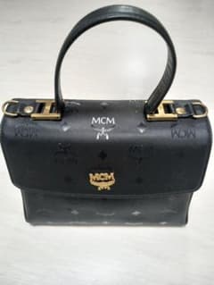 ヴィンテージMCM 黒 ハンドバッグ ショルダー 2way 希少 | Mercari