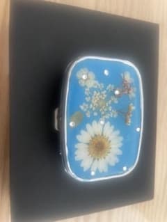 押し花デザイン コンパクトケース 小物入れのサムネイル