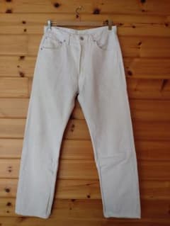 LEVI'S 501 ホワイト 白 メキシコ WPL423 w32l30 デニムのサムネイル