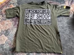 BABY SHOOP カーキ 半袖Tシャツ サイドジップ 新品のサムネイル
