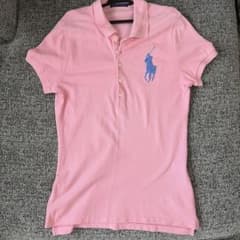 Ralph Lauren THE SKINNY POLO ピンク ポロシャツのサムネイル