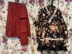 【値下げしました】キャサリンコテージ　2way 着物ドレス　袴セット　100cmのサムネイル