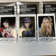 値下げしました】XG EXHIBITIONチェキ風トレカ3枚セット - メルカリ