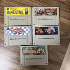 スーパーファミコン ソフト 5本セット まとめ売りのサムネイル