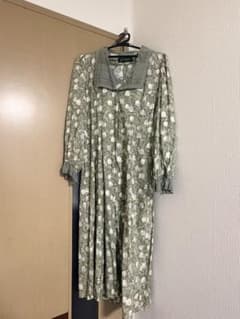 花柄　ワンピース　古着　レトロ　昭和のサムネイル