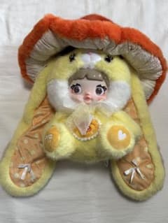Nommi ぬいぐるみ 400% キノコ帽子シリーズ 黄色 - メルカリ