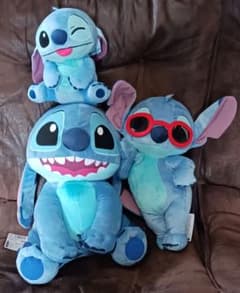 ディズニー スティッチ　ぬいぐるみ 3体セット