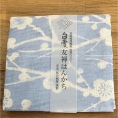 白雪 友禅はんかちのサムネイル