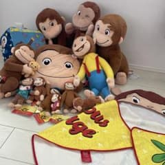 タグ付き　おさるのジョージ グランデぬいぐるみ　BIG 他まとめ売り18点