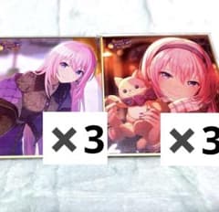 プロセカ 巡音ルカ 色紙 53c 特訓前後各3枚ずつ　計6枚セット