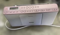 SONY】ソニー CDラジオ（ZS-E80）ホワイト/ピンク - メルカリ