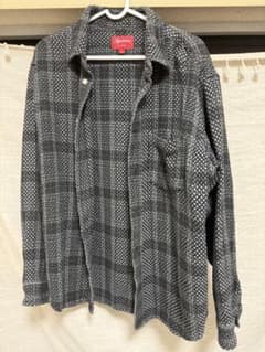 Supreme Basket Weave Plaid Shirtのサムネイル