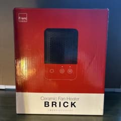 Francfranc セラミックファンヒーター BRICKのサムネイル