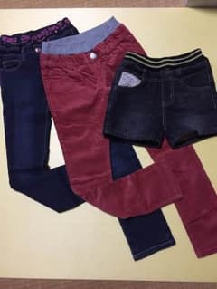 ジーンズほか 3本セット 140 女の子のサムネイル