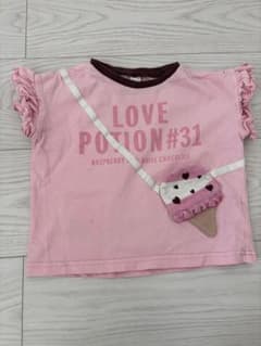 アプレレクール　apres les cours Tシャツ　半袖　90 女の子のサムネイル