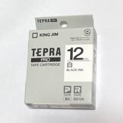 テプラテープ　白ラベルのサムネイル