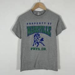 GILDAN ギルダン MARKVILLE カレッジTシャツ S グレーのサムネイル