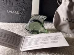 【極美品・希少】LALIQUE ラリック ポワソン 魚 クリスタル フィギュリンのサムネイル