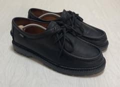 ポロラルフローレン レザー モックトゥ 革靴 ブーツ - メルカリ