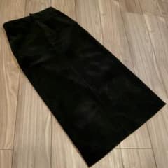 sale!!着用1度★LOWRYSFARM コーデュロイスカート BLACKのサムネイル