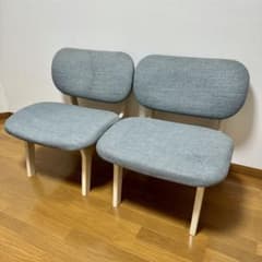 05様専用】ニトリ リラックスワイド ダイニングチェア2脚 椅子セット 