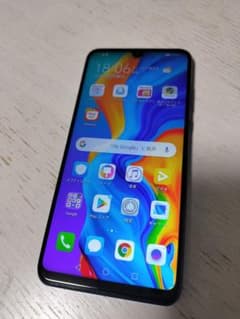 HUAWEI P30 Lite グラデーションブルー ケース付きのサムネイル