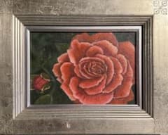 油絵　薔薇のサムネイル