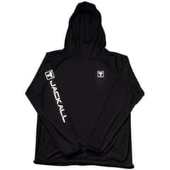 ジャッカル　ドライライトフーディ ブラック　Lサイズ　新品未使用　jackallのサムネイル